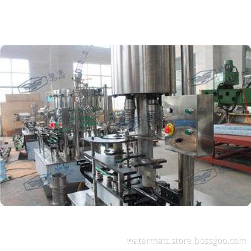 Stainless Steel Linear Filling Machine CSD Bottle Automatic